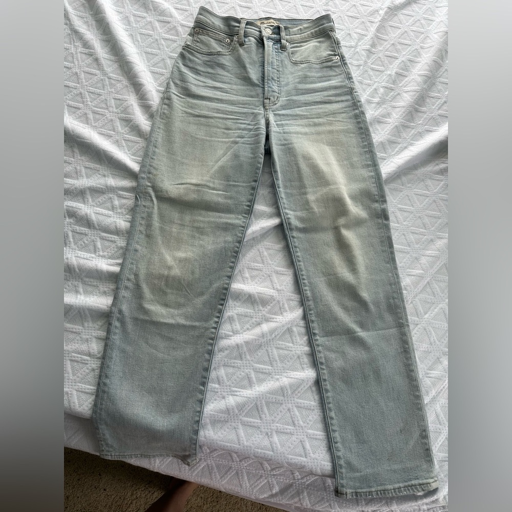 Madewell straight leg classic fit jeans size 26